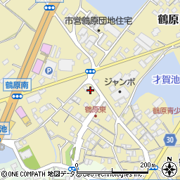 大阪府泉佐野市鶴原1467周辺の地図
