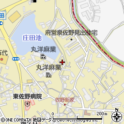 大阪府泉佐野市鶴原1171周辺の地図