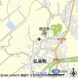 大阪府和泉市仏並町693周辺の地図