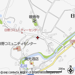 大阪府河内長野市日野1030周辺の地図