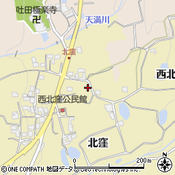 奈良県御所市北窪165周辺の地図