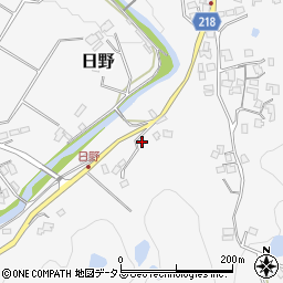 大阪府河内長野市日野767-1周辺の地図