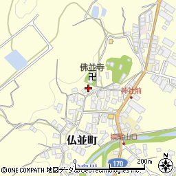 大阪府和泉市仏並町695周辺の地図