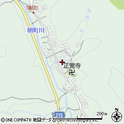 奈良県御所市朝町417周辺の地図