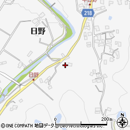 大阪府河内長野市日野761周辺の地図