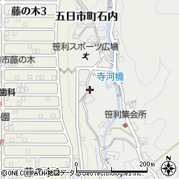 広島県広島市佐伯区五日市町大字石内1611周辺の地図