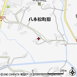 広島県東広島市八本松町原2970周辺の地図