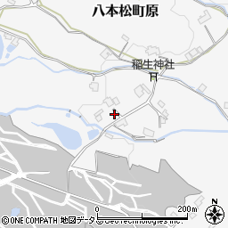 広島県東広島市八本松町原1909周辺の地図