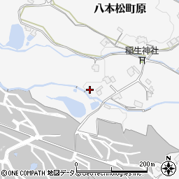 広島県東広島市八本松町原10383周辺の地図