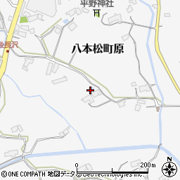 広島県東広島市八本松町原2913周辺の地図