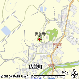 大阪府和泉市仏並町330周辺の地図
