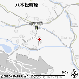 広島県東広島市八本松町原1924周辺の地図