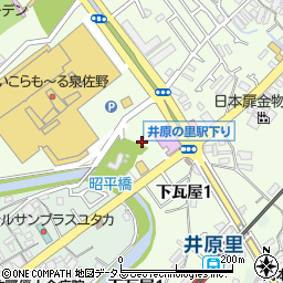 株式会社尾崎スイミングスクール　泉佐野校周辺の地図