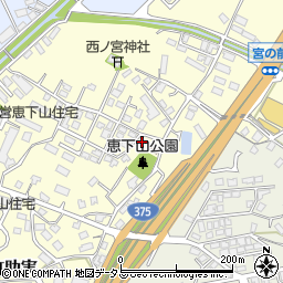 広島県東広島市西条町助実7-15周辺の地図