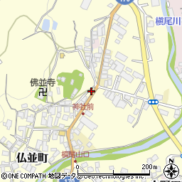 大阪府和泉市仏並町8周辺の地図