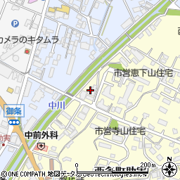 広島県東広島市西条町助実1867周辺の地図