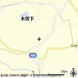 兵庫県淡路市木曽下400周辺の地図