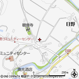 大阪府河内長野市日野1163周辺の地図