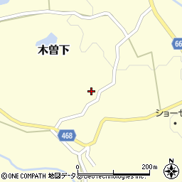 兵庫県淡路市木曽下398周辺の地図