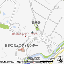 大阪府河内長野市日野1185周辺の地図
