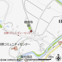 大阪府河内長野市日野1171周辺の地図