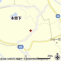 兵庫県淡路市木曽下382周辺の地図