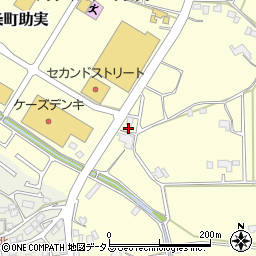 広島県東広島市西条町助実693周辺の地図