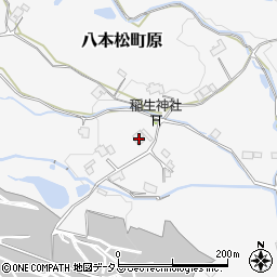 広島県東広島市八本松町原1925周辺の地図