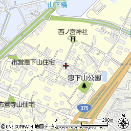 広島県東広島市西条町助実7-90周辺の地図