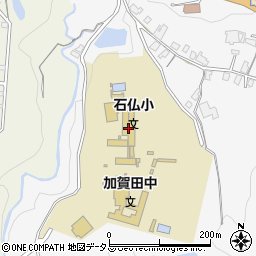 河内長野市立石仏小学校周辺の地図