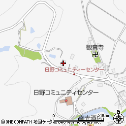 大阪府河内長野市日野1206周辺の地図