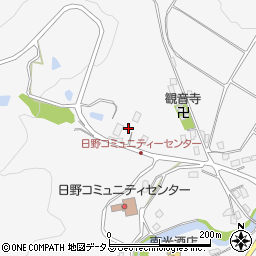 大阪府河内長野市日野1205周辺の地図