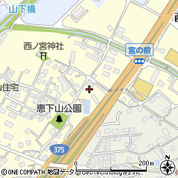 広島県東広島市西条町助実1570周辺の地図