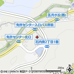 広島県広島市佐伯区五日市町大字石内5862-1周辺の地図