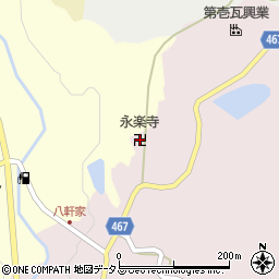 兵庫県淡路市木曽上53周辺の地図