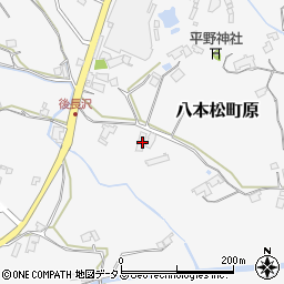 広島県東広島市八本松町原2929周辺の地図