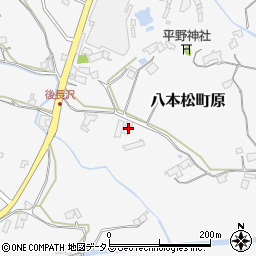 広島県東広島市八本松町原2928周辺の地図