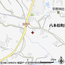 広島県東広島市八本松町原2946周辺の地図