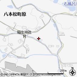 広島県東広島市八本松町原2008周辺の地図
