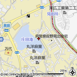 大阪府泉佐野市鶴原1247周辺の地図