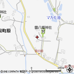 広島県東広島市八本松町原9266周辺の地図