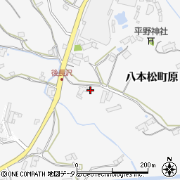 広島県東広島市八本松町原2933周辺の地図