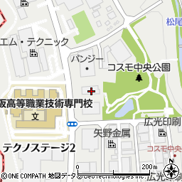 大阪府和泉市テクノステージ3丁目1-10周辺の地図