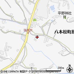 広島県東広島市八本松町原2932周辺の地図