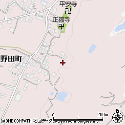 大阪府和泉市小野田町周辺の地図