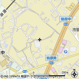 大阪府泉佐野市鶴原1652周辺の地図