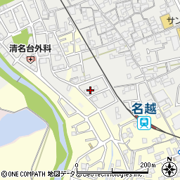 大阪府貝塚市清児944周辺の地図
