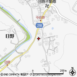 大阪府河内長野市日野513-1周辺の地図