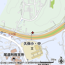 広島県尾道市久保町1393周辺の地図