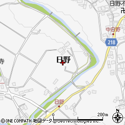 大阪府河内長野市日野1091周辺の地図